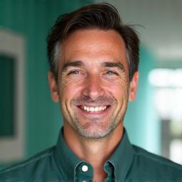 Ritratto del Dott. Andrea Rossi, nutrizionista capo e co-fondatore di Equilibrio Vita.