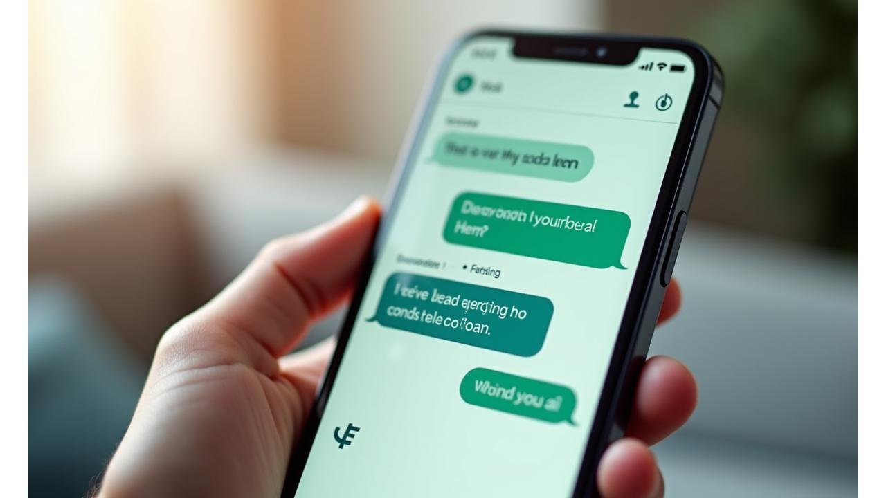 Interfaccia di chat del Coach AI di Equilibrio Vita con una conversazione di supporto
