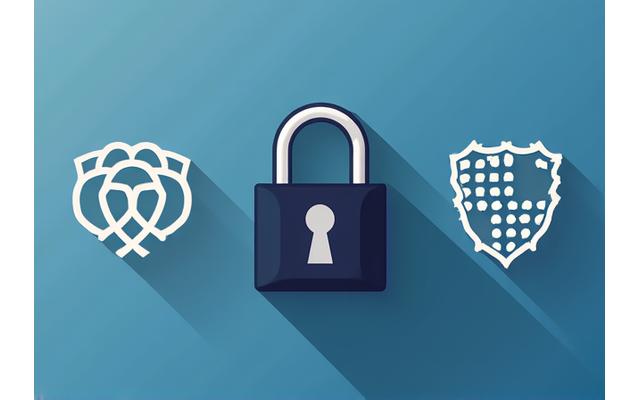 Icone di sicurezza e crittografia che simboleggiano la protezione dei dati utente