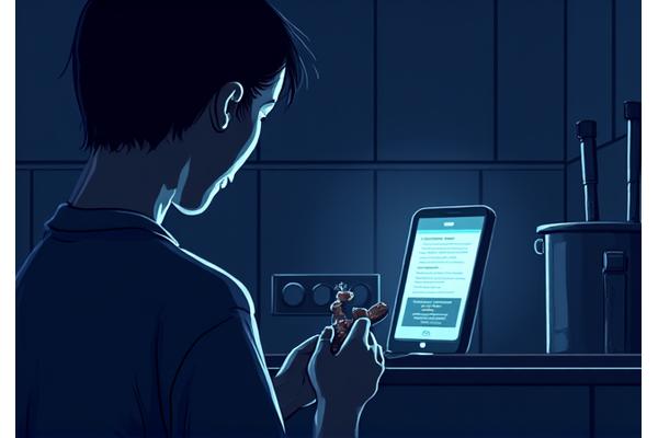 Simulazione conversazione Coach AI per gestire attacchi di fame notturni