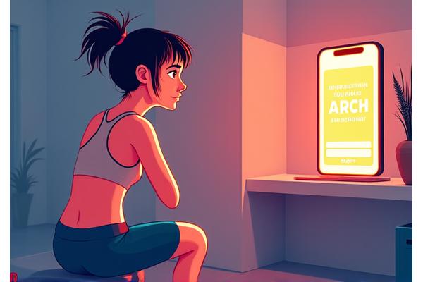 Simulazione conversazione Coach AI per motivazione pre-allenamento