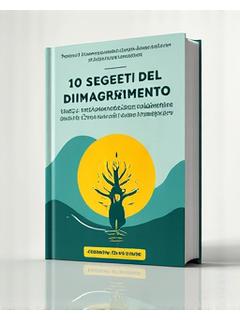 Copertina di una guida PDF intitolata 'I 10 Segreti del Dimagrimento Sostenibile'